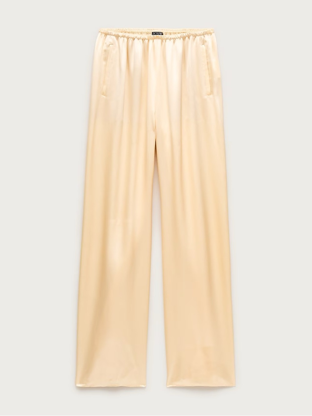 J. Crew Cosmo Luster Petite Pant in Candlelight